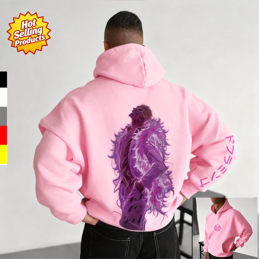 Anime Merchandise Store In Japan - One Piece Hoodie Donquixote Doflamingo Neues