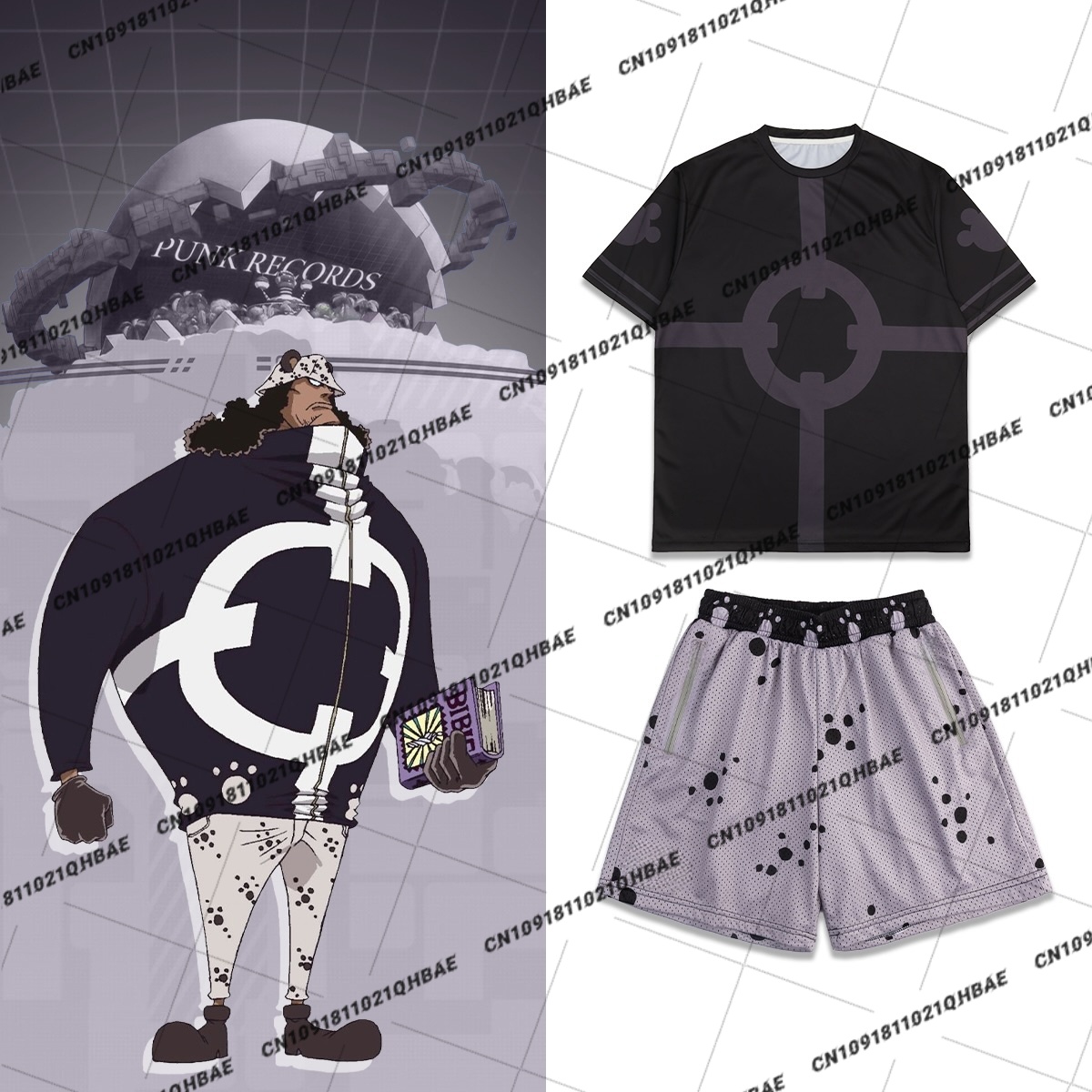 Given Anime Merchandise - Neues Egghead Island Bartholemew Kuma Anime-Enthusiasten