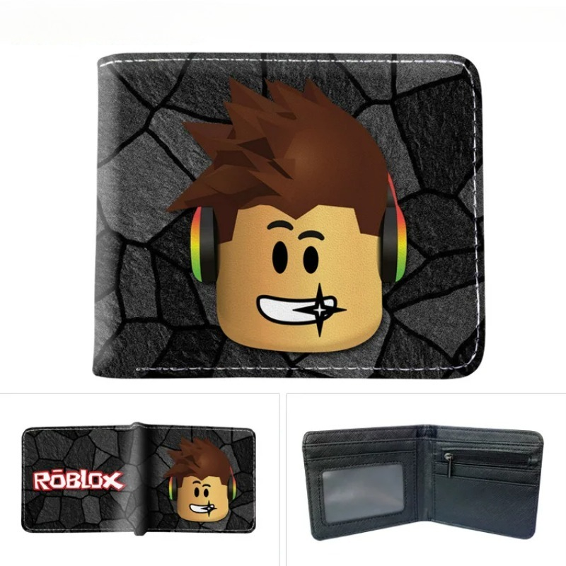 Anime Merchandise Bag - Roblox Figur Spiel-Zubehör Anime-Print Geldbörse Modische