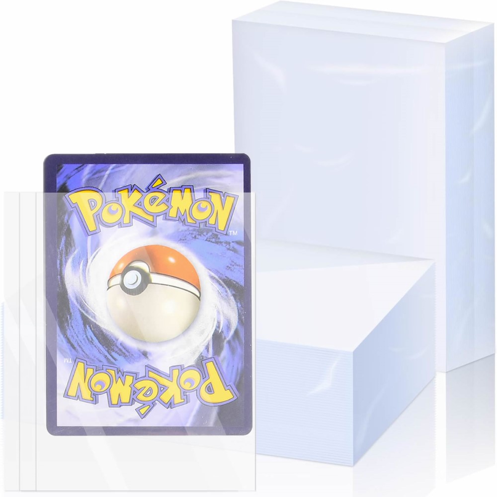 Collector Card Sleeve - 200 Stück Penny-Kartenhüllen, transparente Sammelkarten-Schutzhüllen für
