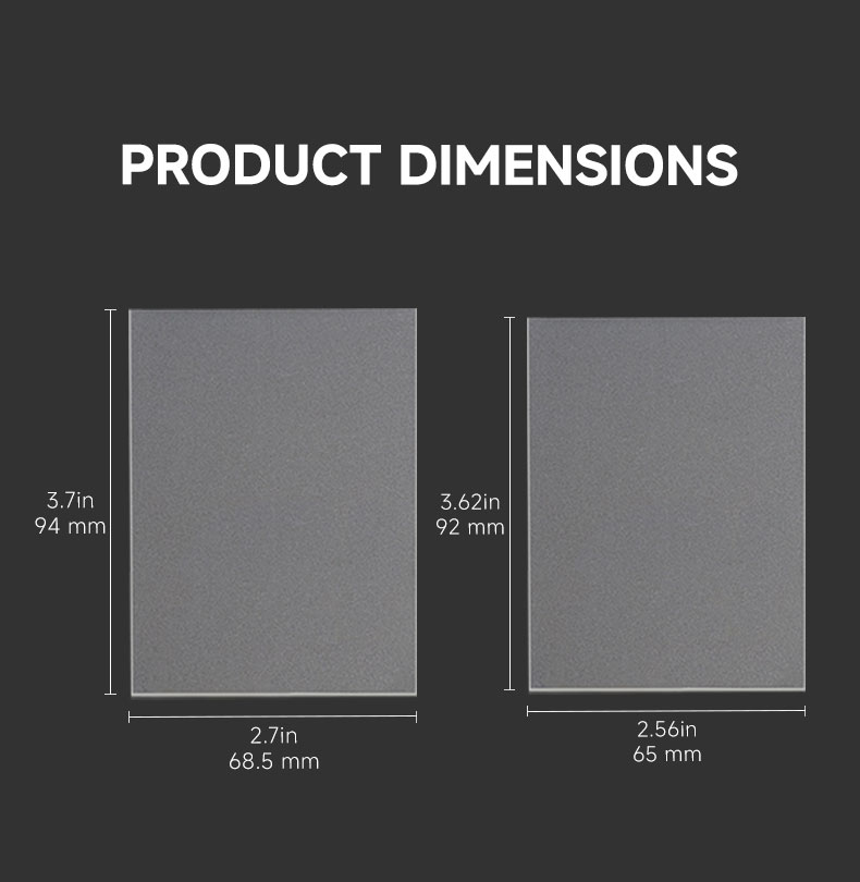 68,5x94mm/65x92mm Premium Klar – Collector Card Sleeve Bewertung und Preis