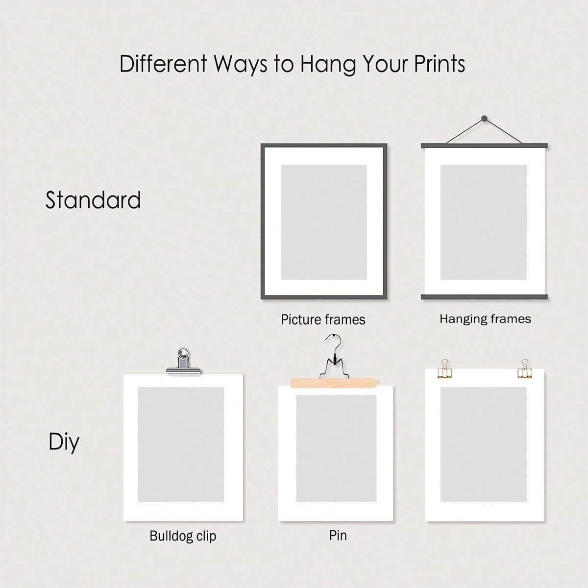 4/5/6 Stück personalisierte Le – Art Print Framed Bewertung und Preis