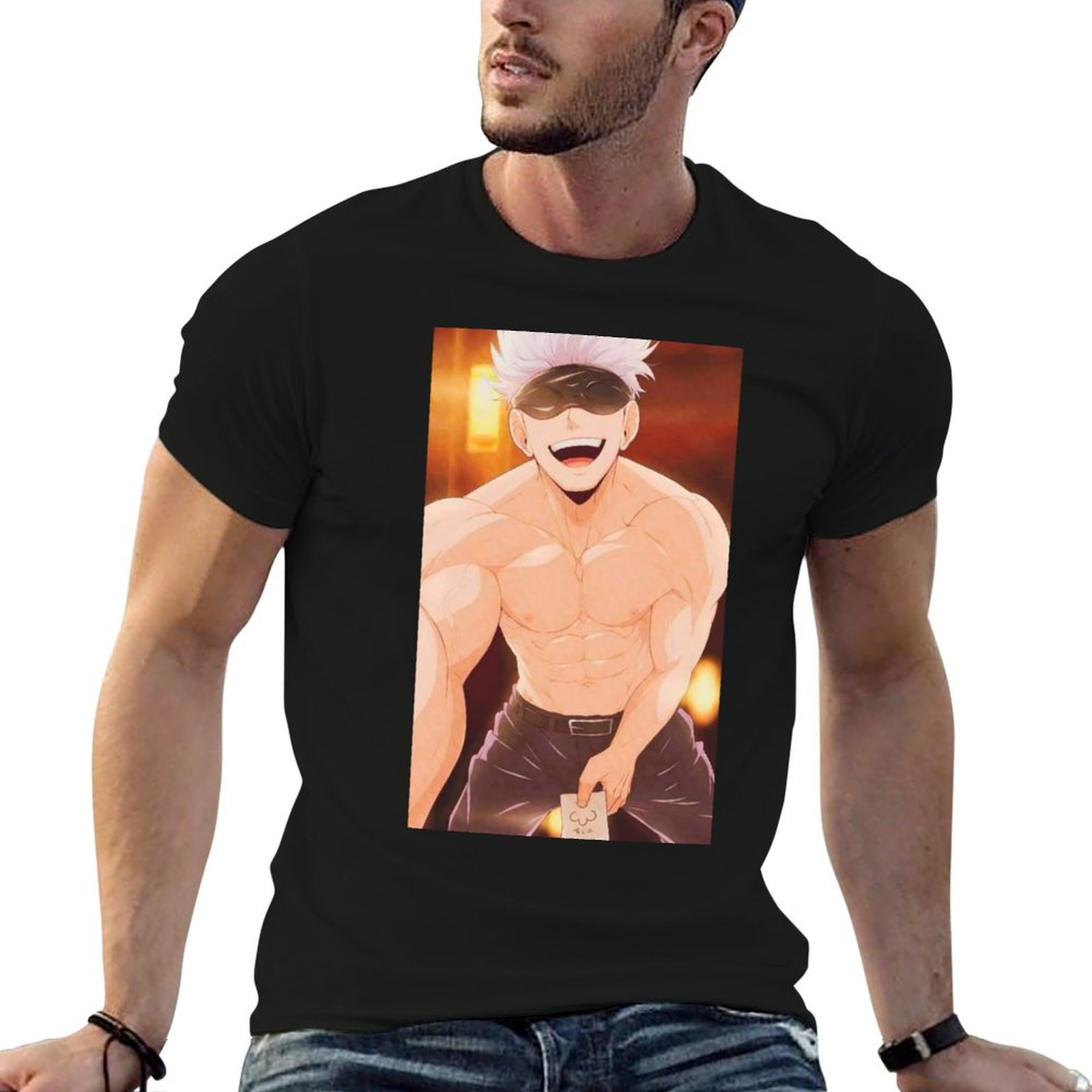 Gojo Satoru Merchandise T-Shir – Anime Merchandise Shirt Bewertung und Preis