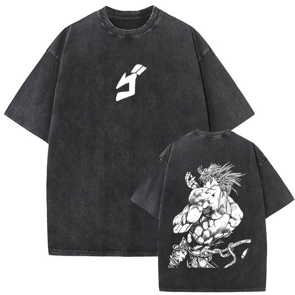 Gewaschenes Vintage Anime Jojo – Jojo Anime Merchandise Bewertung und Preis