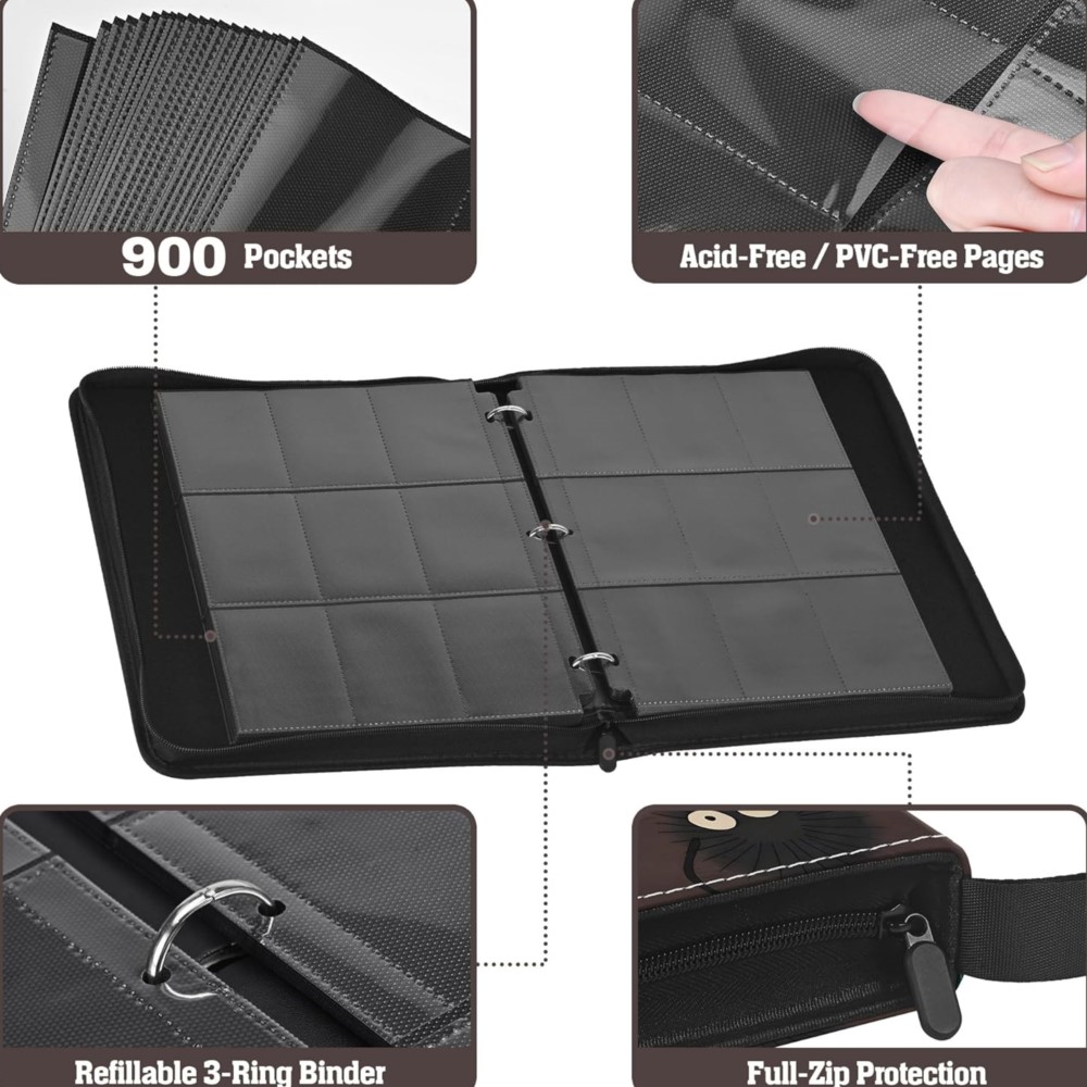 Kartenordner mit 9 Taschen, do – Collector Card Sleeve Bewertung und Preis