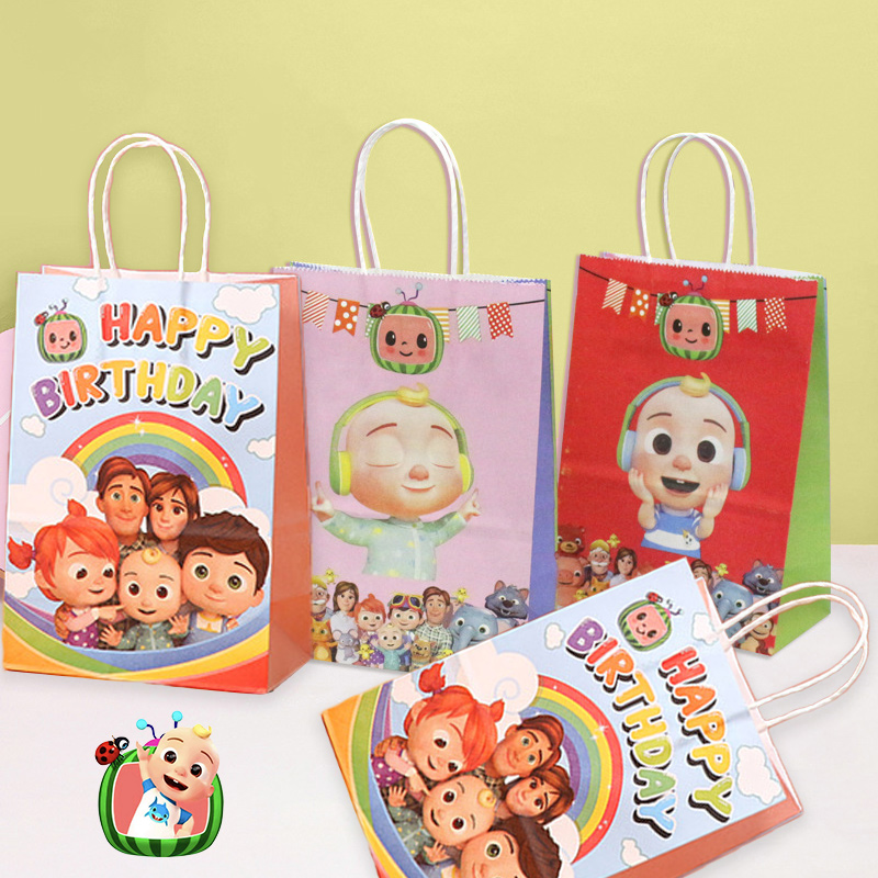 Cocomelons Party-Geschenktüten – Anime Merchandise Bag Bewertung und Preis