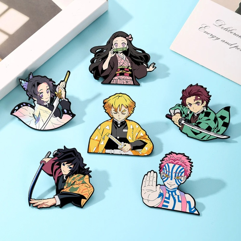 6 Stück Demon Slayer Kimetsu N – Anime Merchandise Bag Bewertung und Preis