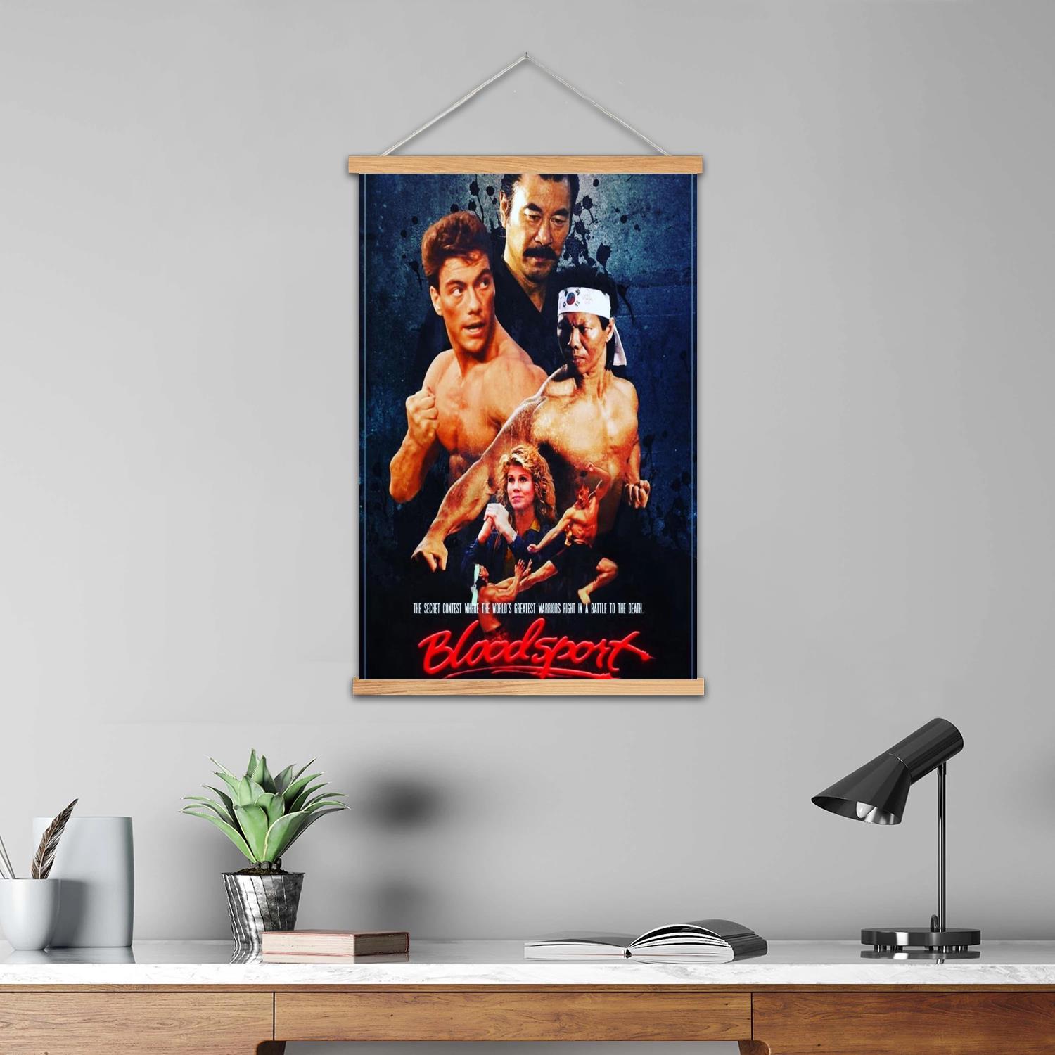 Bloodsport gerahmtes Wandgemäl – Art Print Framed Bewertung und Preis