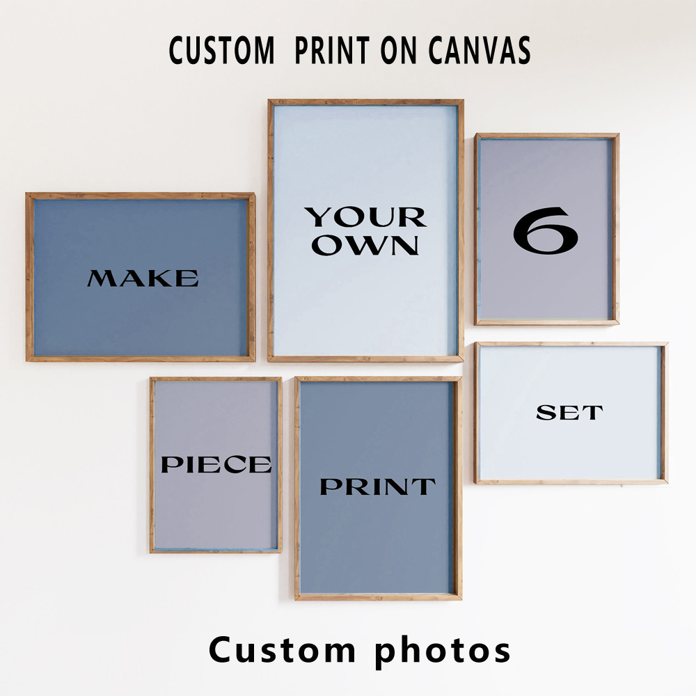 6-teiliges Set Individuelle Le – Art Print Framed Bewertung und Preis